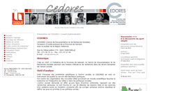 Desktop Screenshot of cedores.be